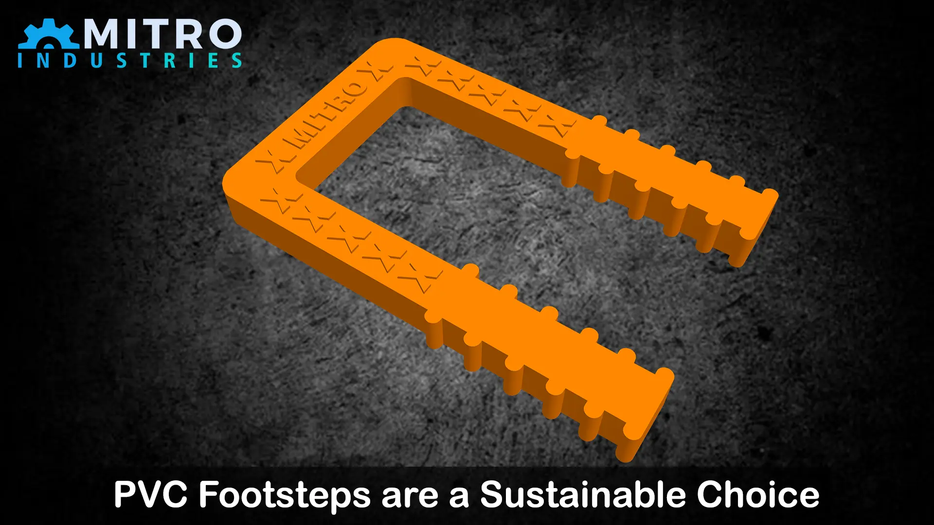 Why PVC Footsteps are a Sustainable Choice