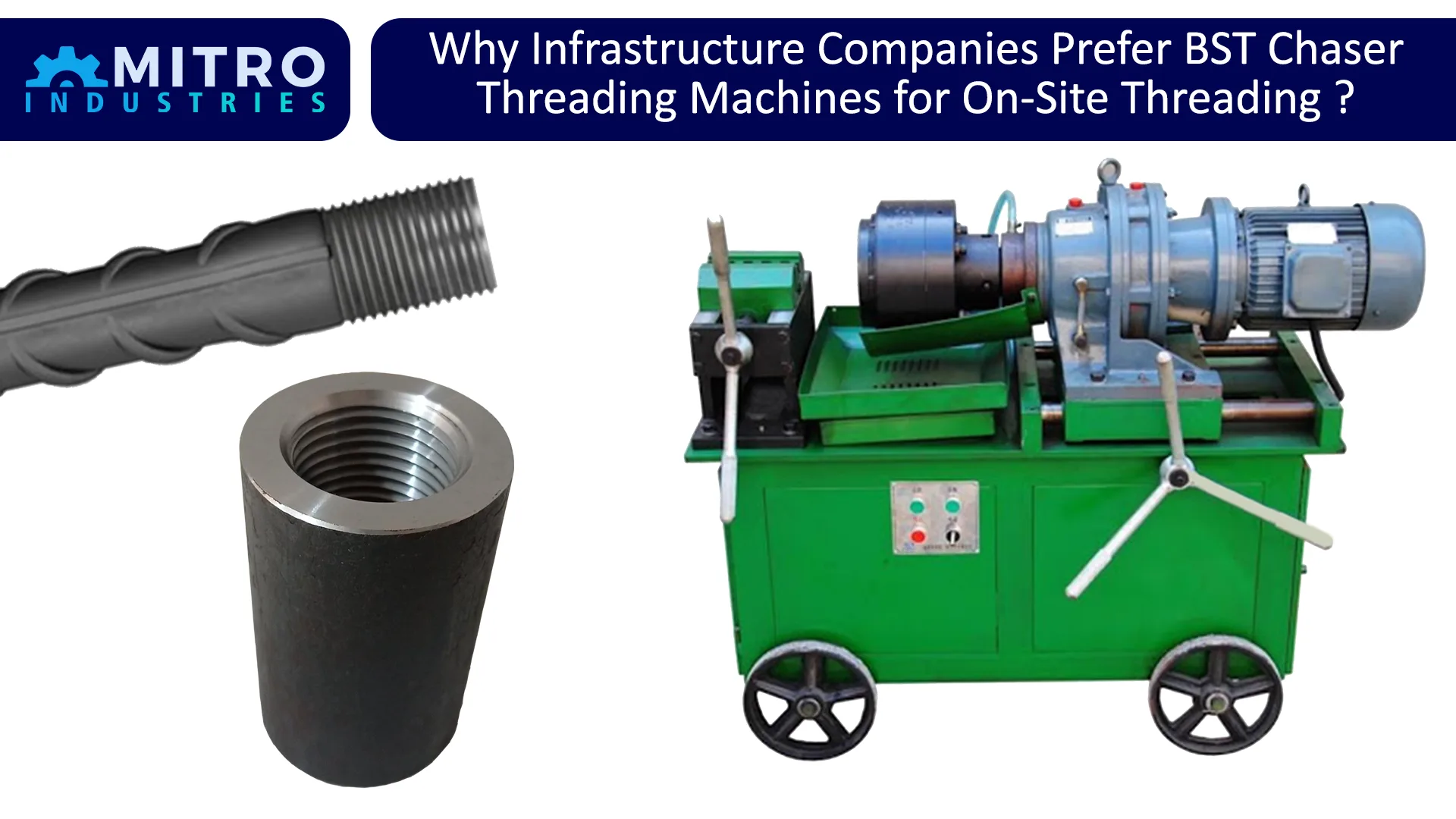 Why Infrastructure Companies Prefer BST Chaser Threading Machines for On-Site Threading