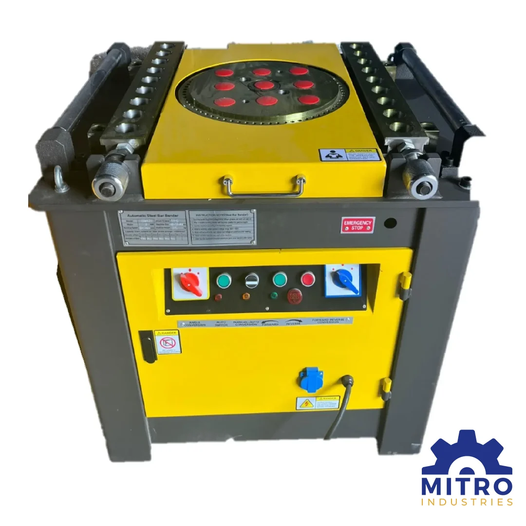 Bar Bending Machine, Steel Bar Bending Machine Manufacturer in India, Mitro Industries video