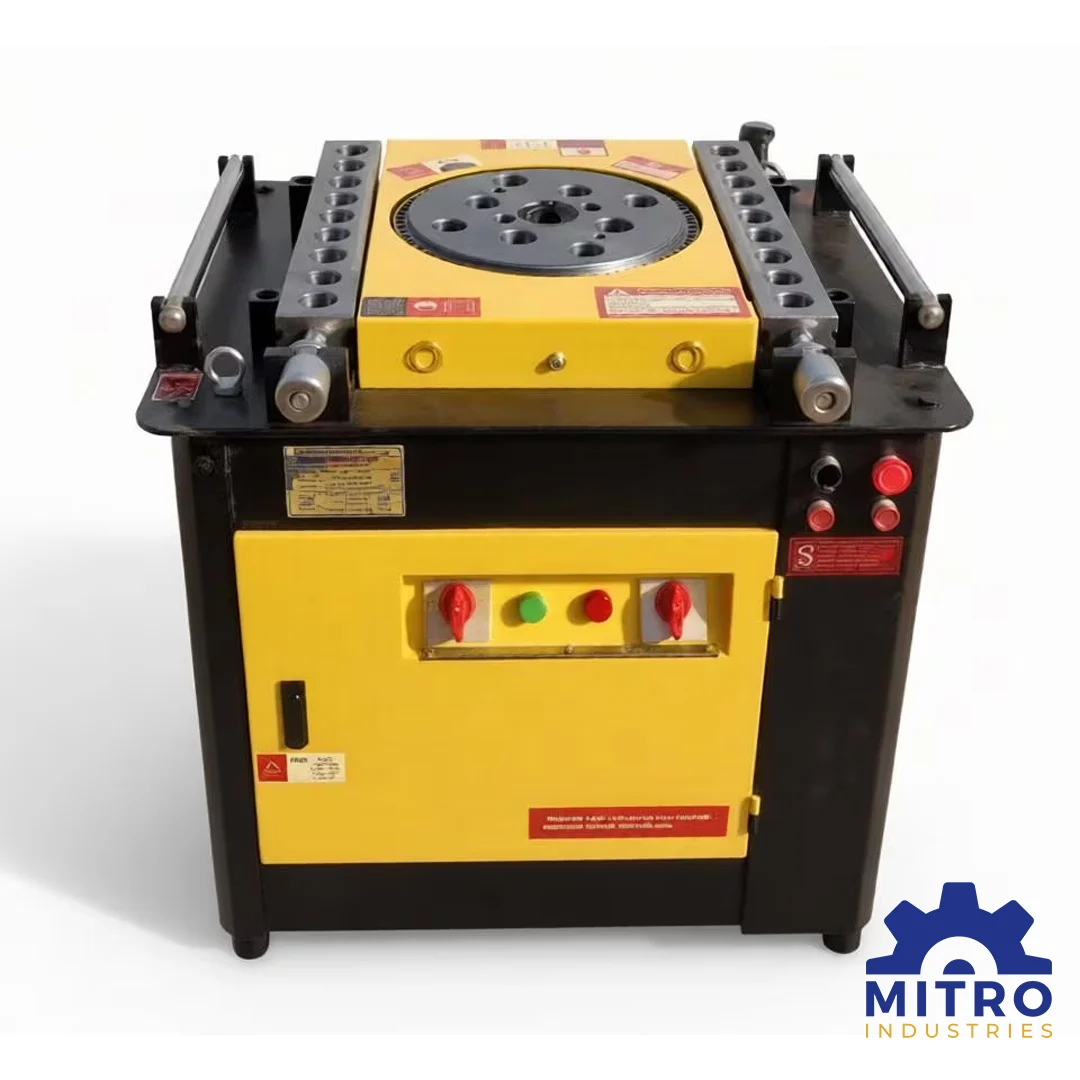 Bar Bending Machine, Steel Bar Bending Machine Manufacturer in India, Mitro Industries video