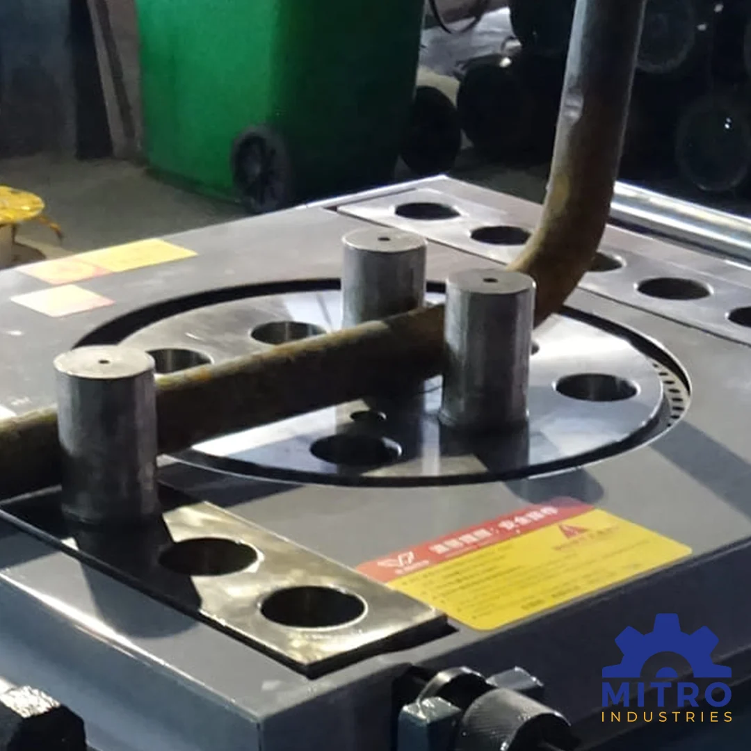 Bar Bending Machine, Steel Bar Bending Machine Manufacturer in India, Mitro Industries video