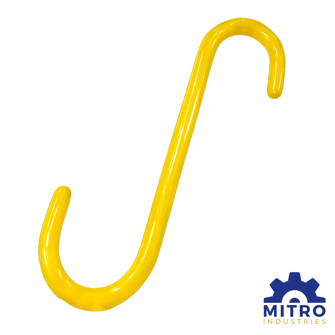 PVC Coated S Hook Manufacturer in India, Heavy Duty Cable & Hose Hanging Hook, Mitro Industries video