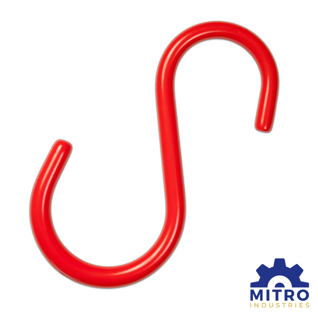 PVC Coated S Hook Manufacturer in India, Heavy Duty Cable & Hose Hanging Hook, Mitro Industries video