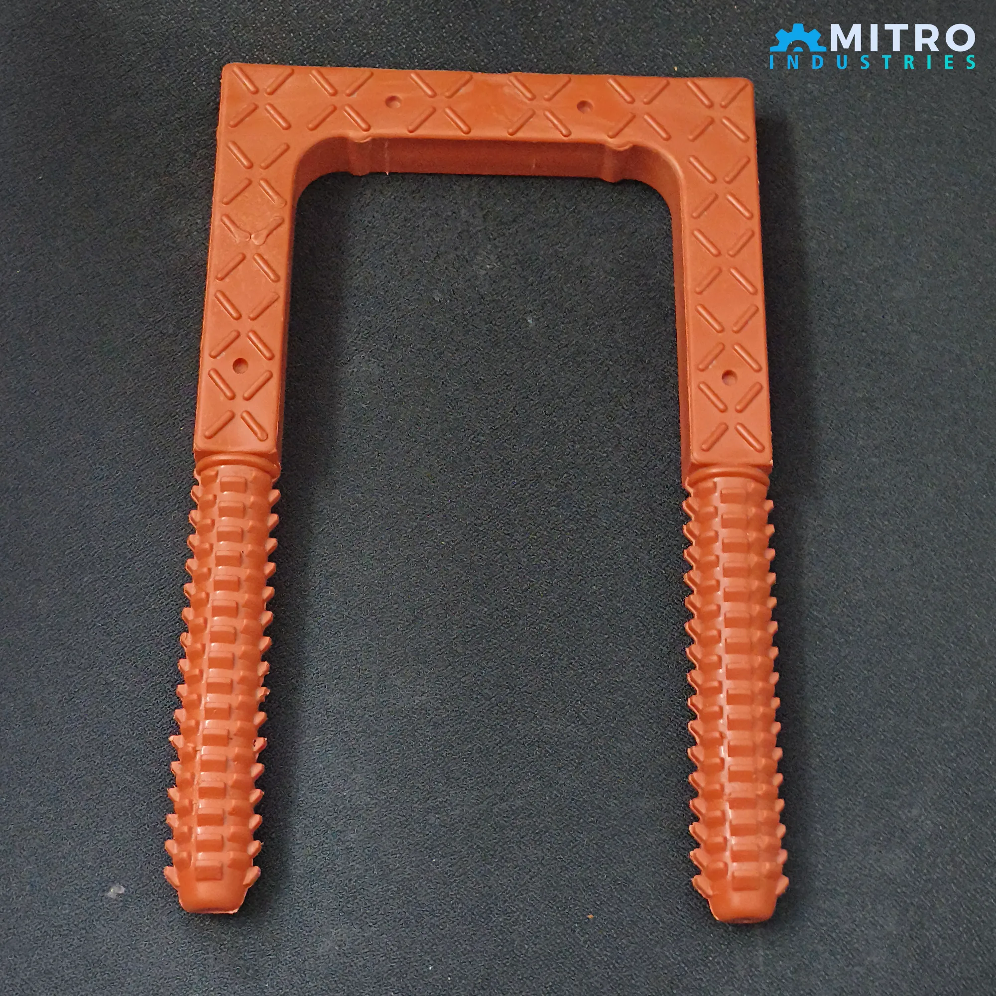 Round Ribbed Arms PVC Footstep | Mitro Industries video