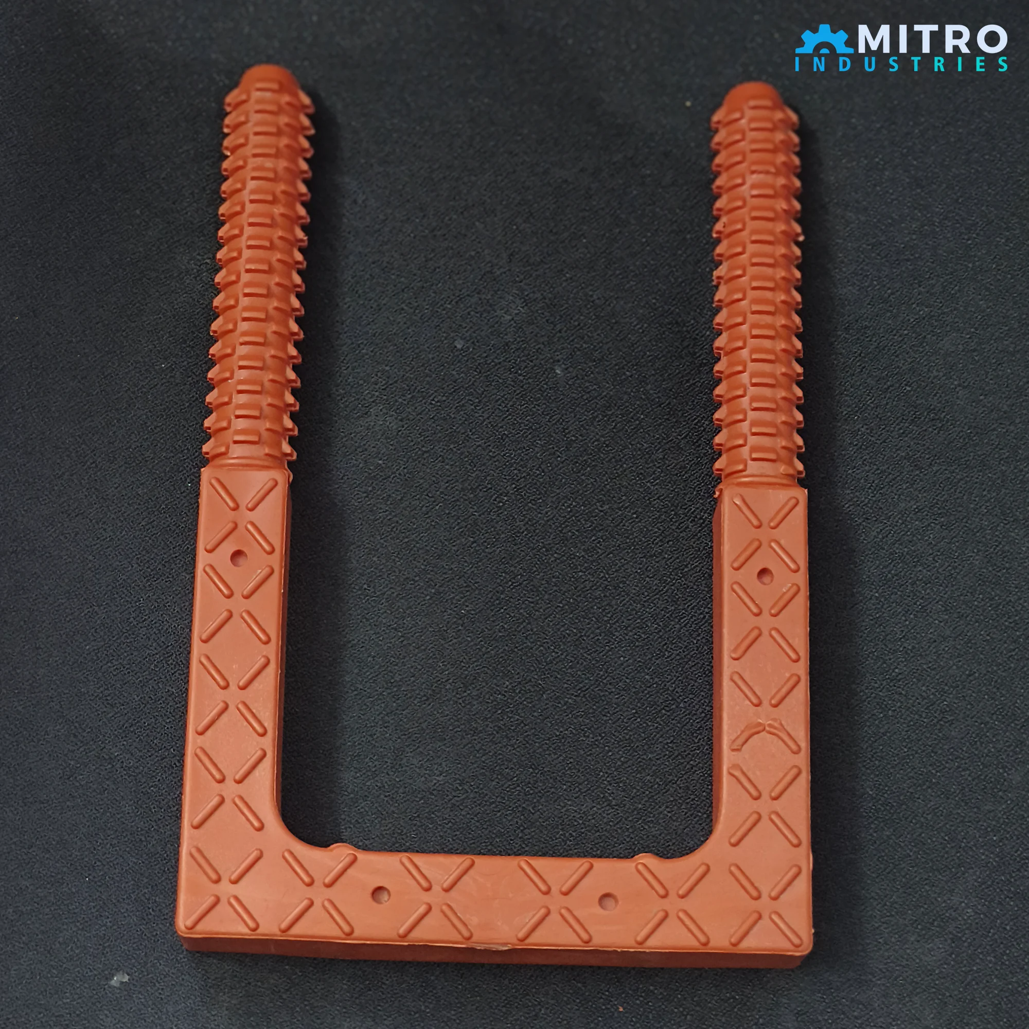 Round Ribbed Arms PVC Footstep | Mitro Industries video