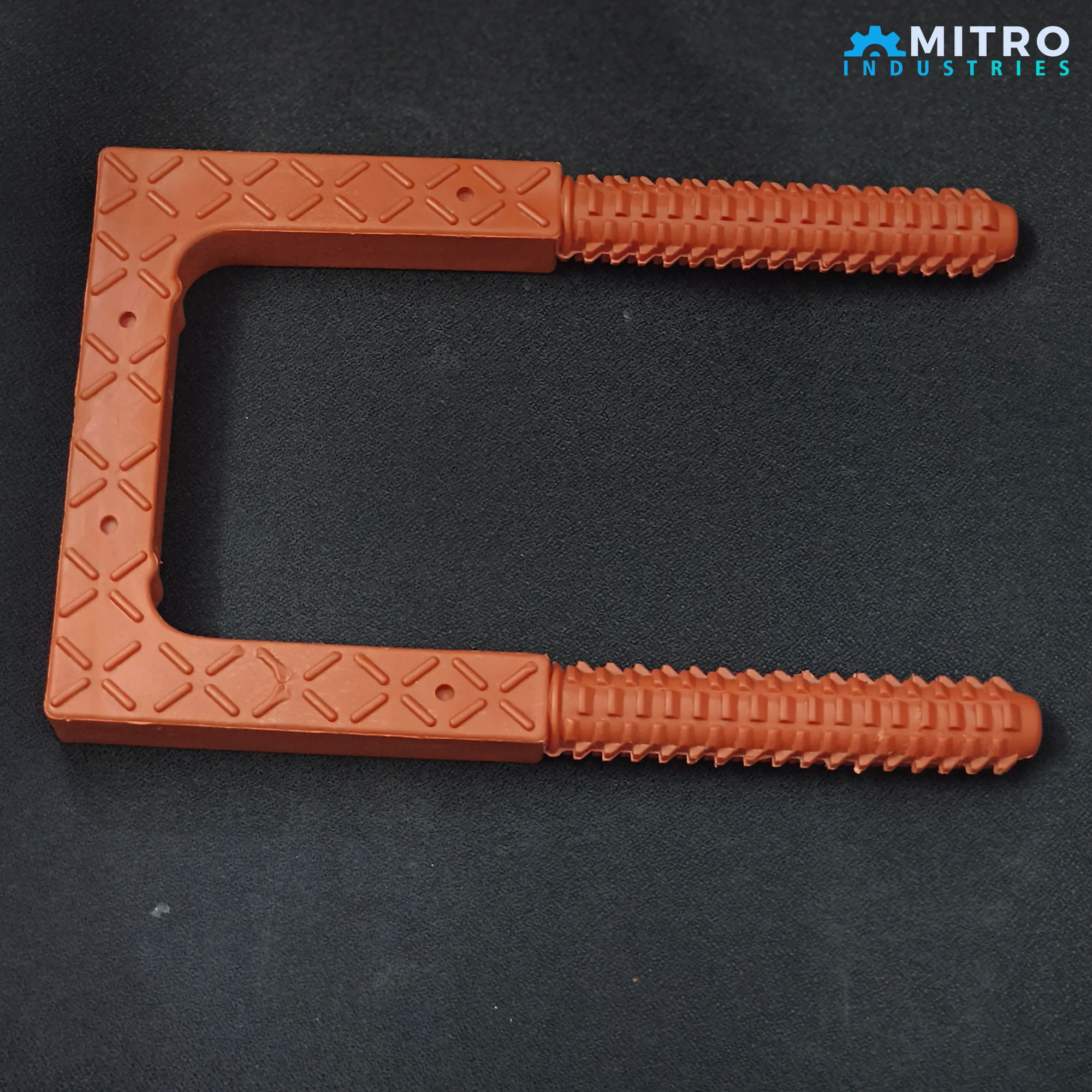 Round Ribbed Arms PVC Footstep | Mitro Industries video