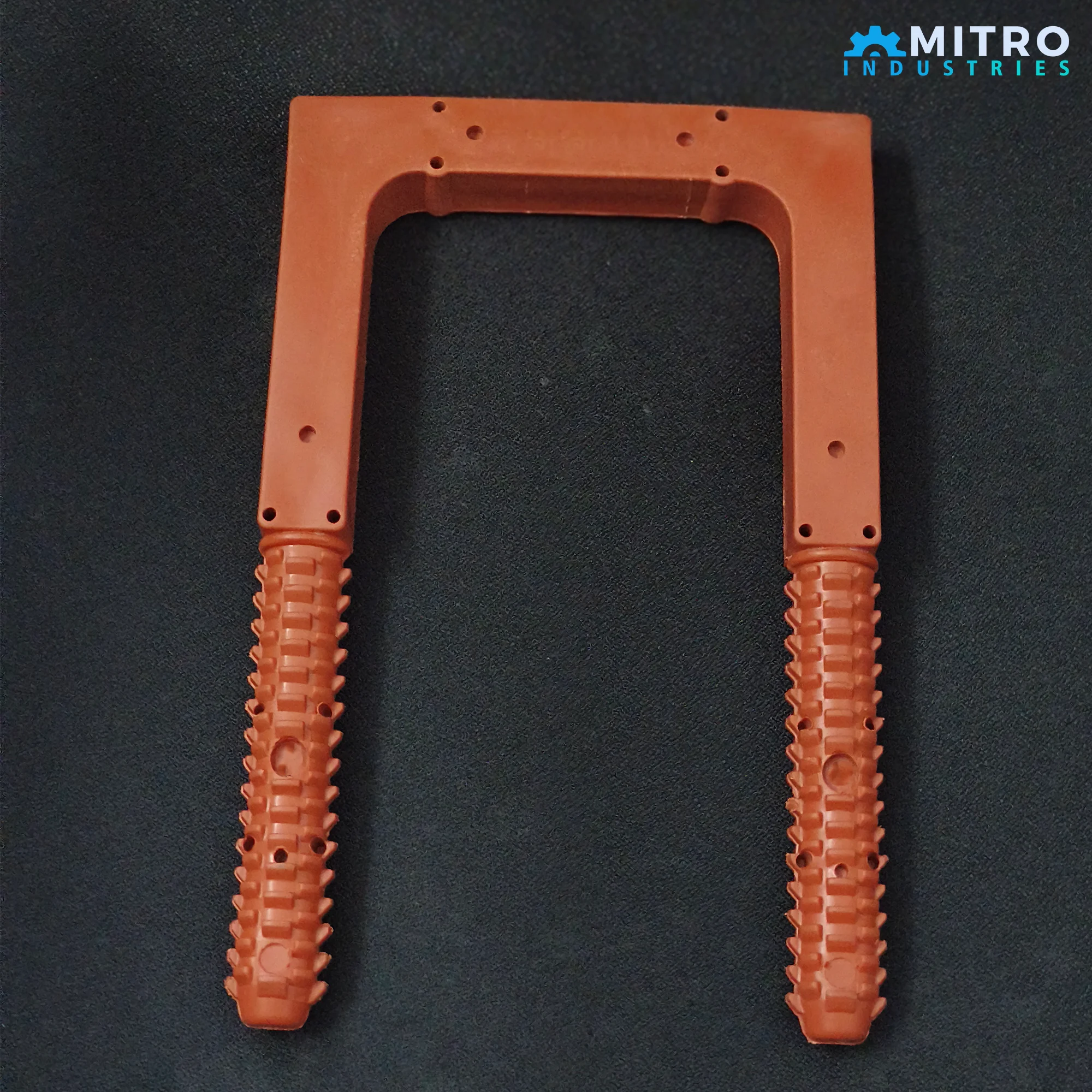 Round Ribbed Arms PVC Footstep | Mitro Industries video