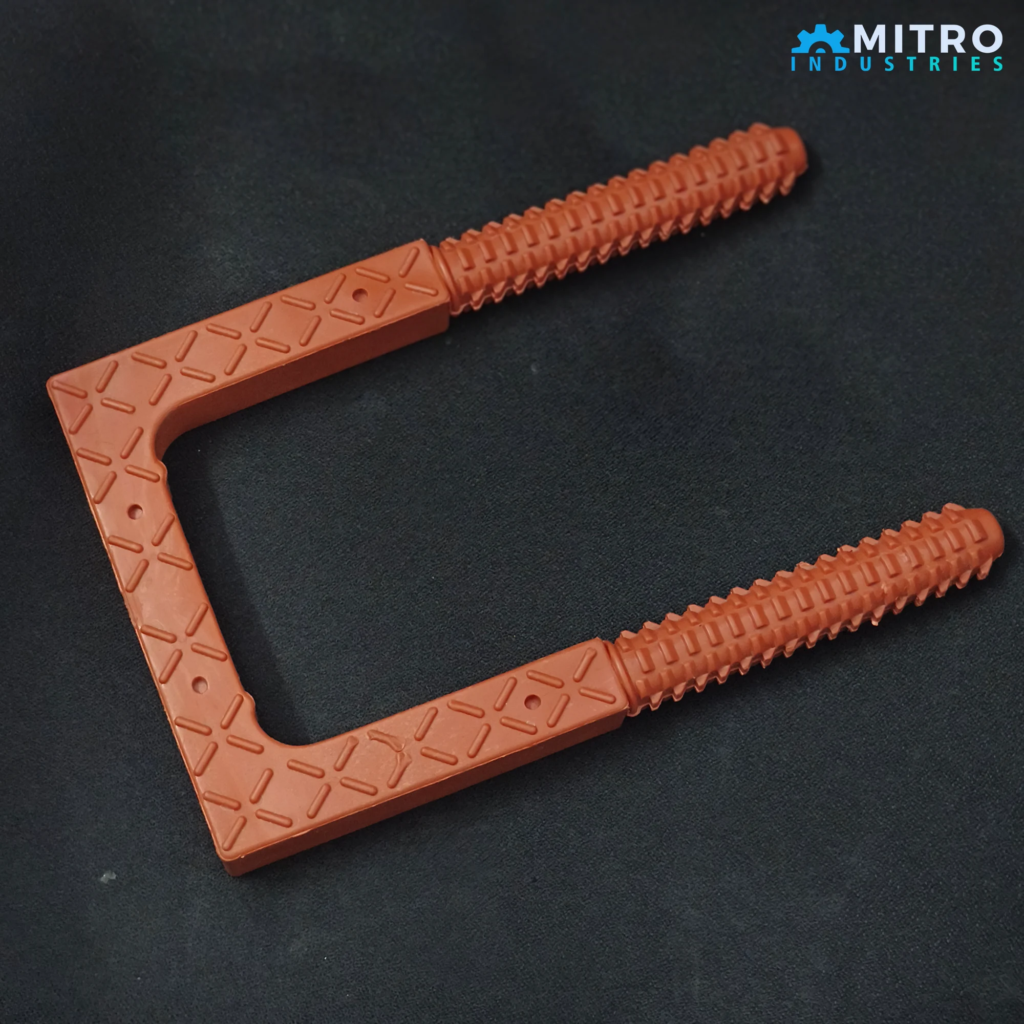 Round Ribbed Arms PVC Footstep | Mitro Industries video