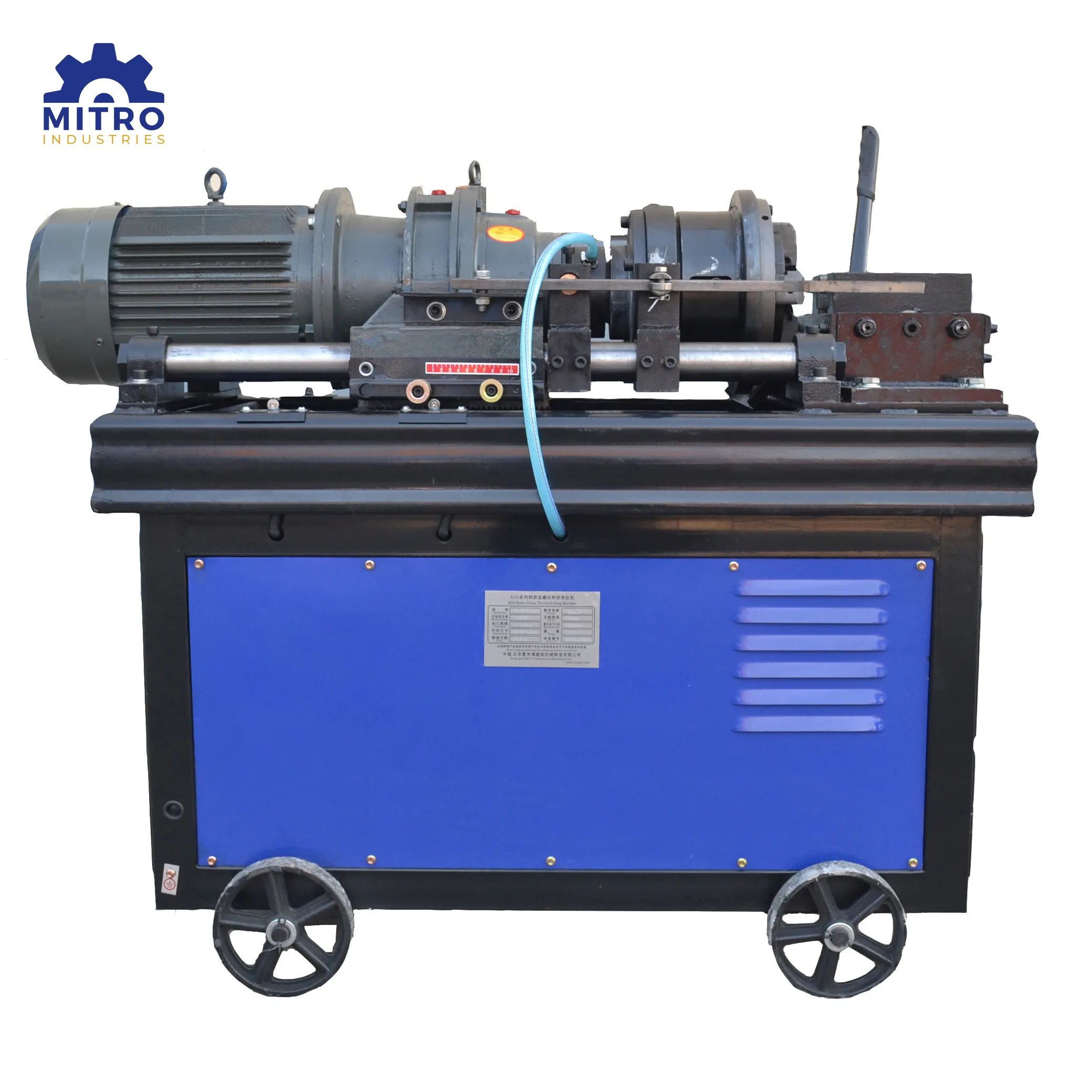 Rebar Thread Rolling Machine video