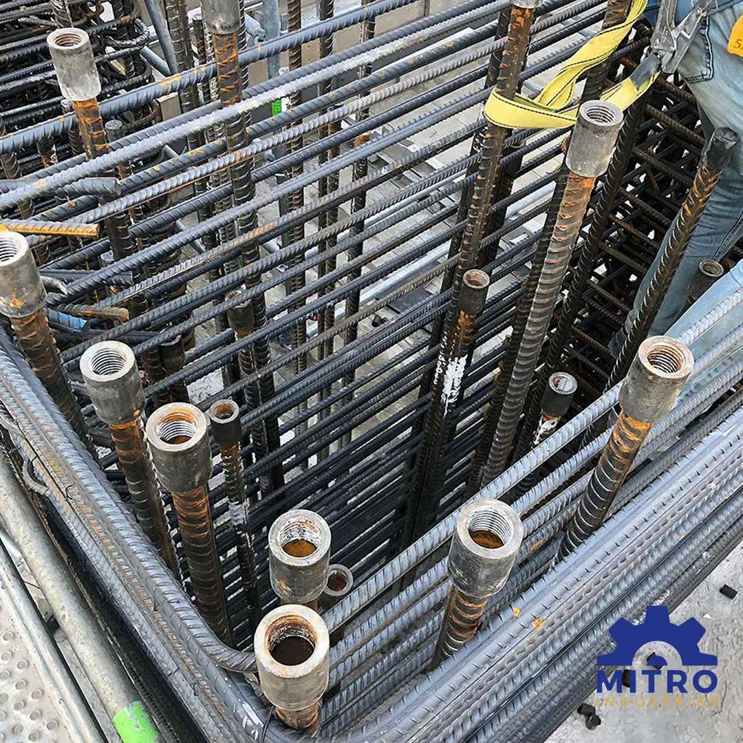 Parallel Rebar Roll Thread Coupler video