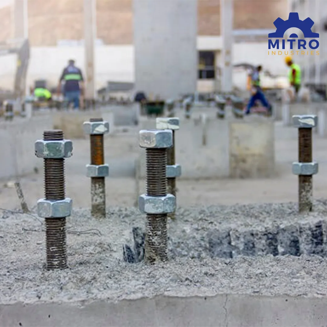 Foundation Bolt Threading Machine video